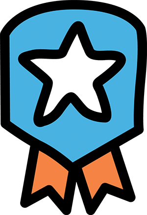 Ribbon badge